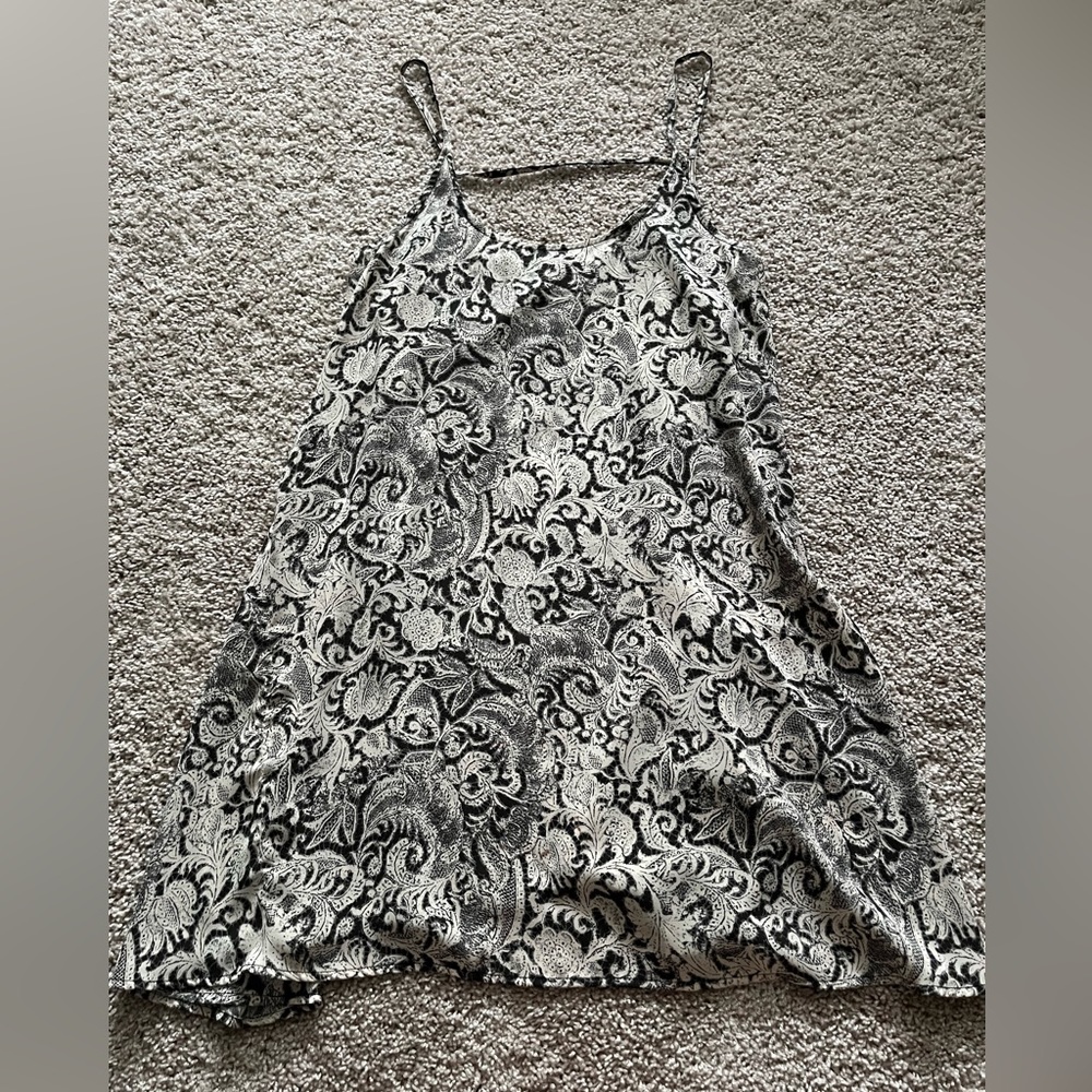 Paisley strappy dress